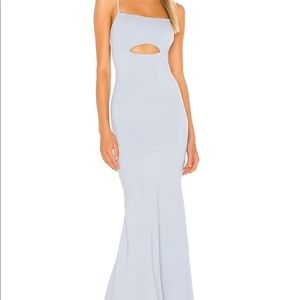 Lovers and Friends Cleo Gown in Baby Blue. Worn once.